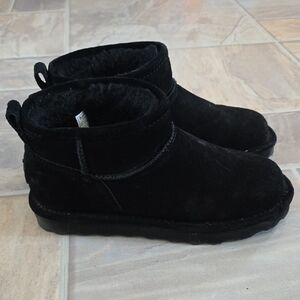 BearPaw Black Ankle Boots